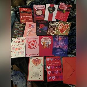 Lot of misc. Valentine’s Day cards